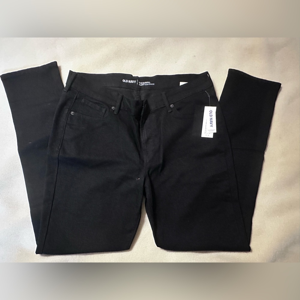 #480 Old Navy Classic Black Pants Size 12 NWT